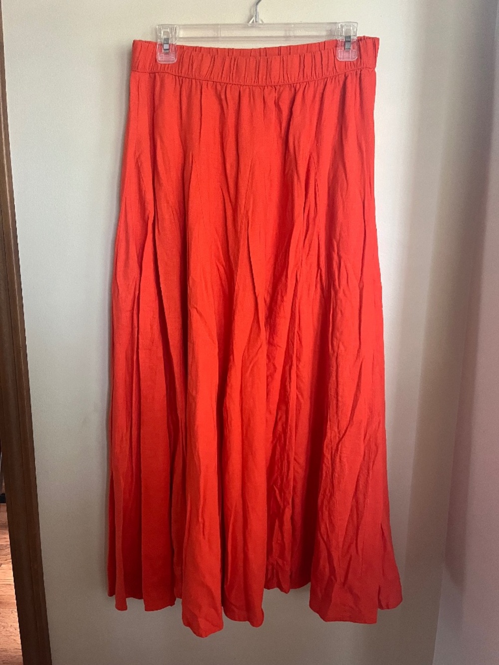Orange skirt